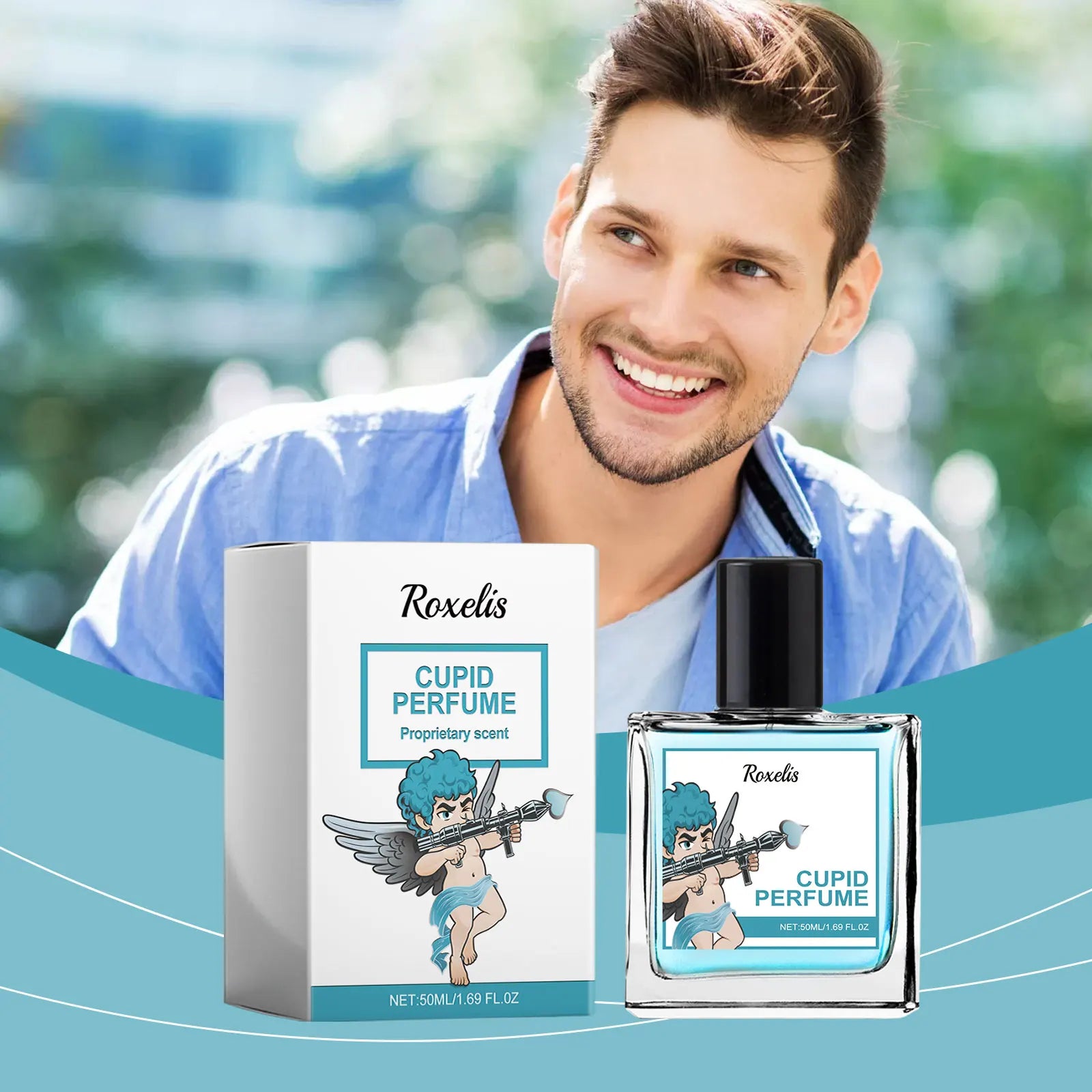 Roxelis 50ml Cologne – Cupid Charm Perfume