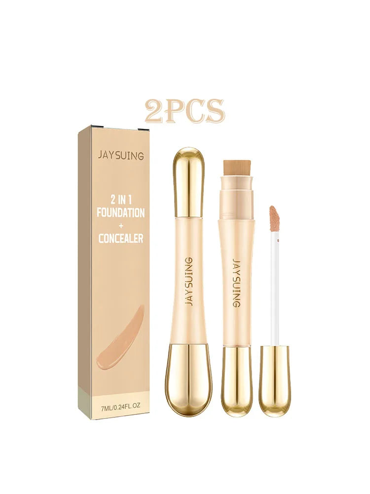Jaysuing 2-in-1 Concealer & Foundation Pen 7ml