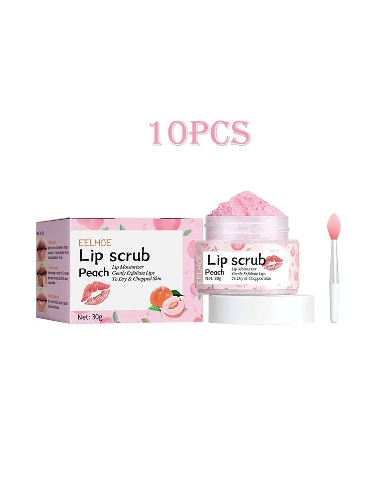 Eelhoe Peach Lip Scrub – Exfoliating & Repair