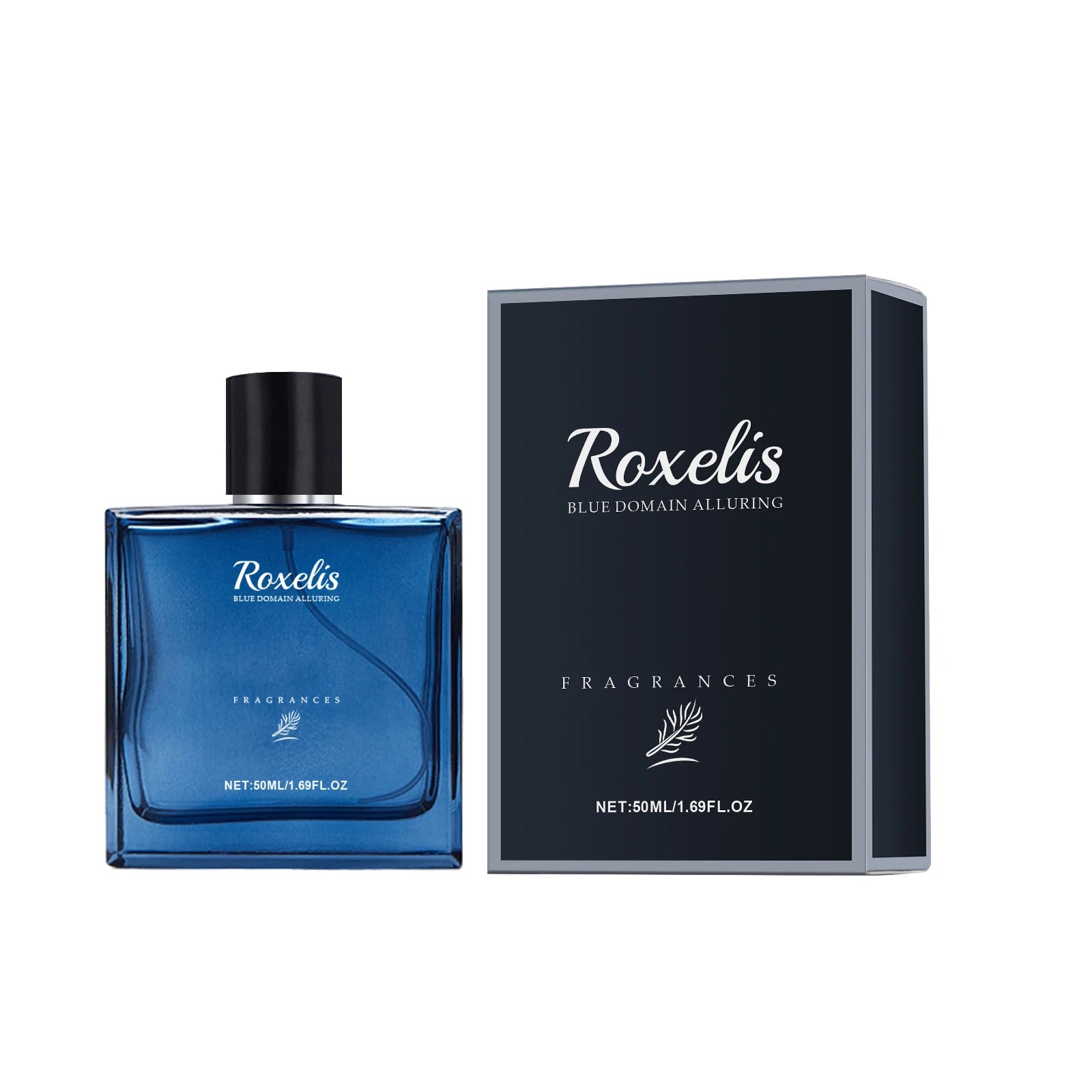 Roxelis 50ml Blue Domain Cologne – Men’s Lasting Scent