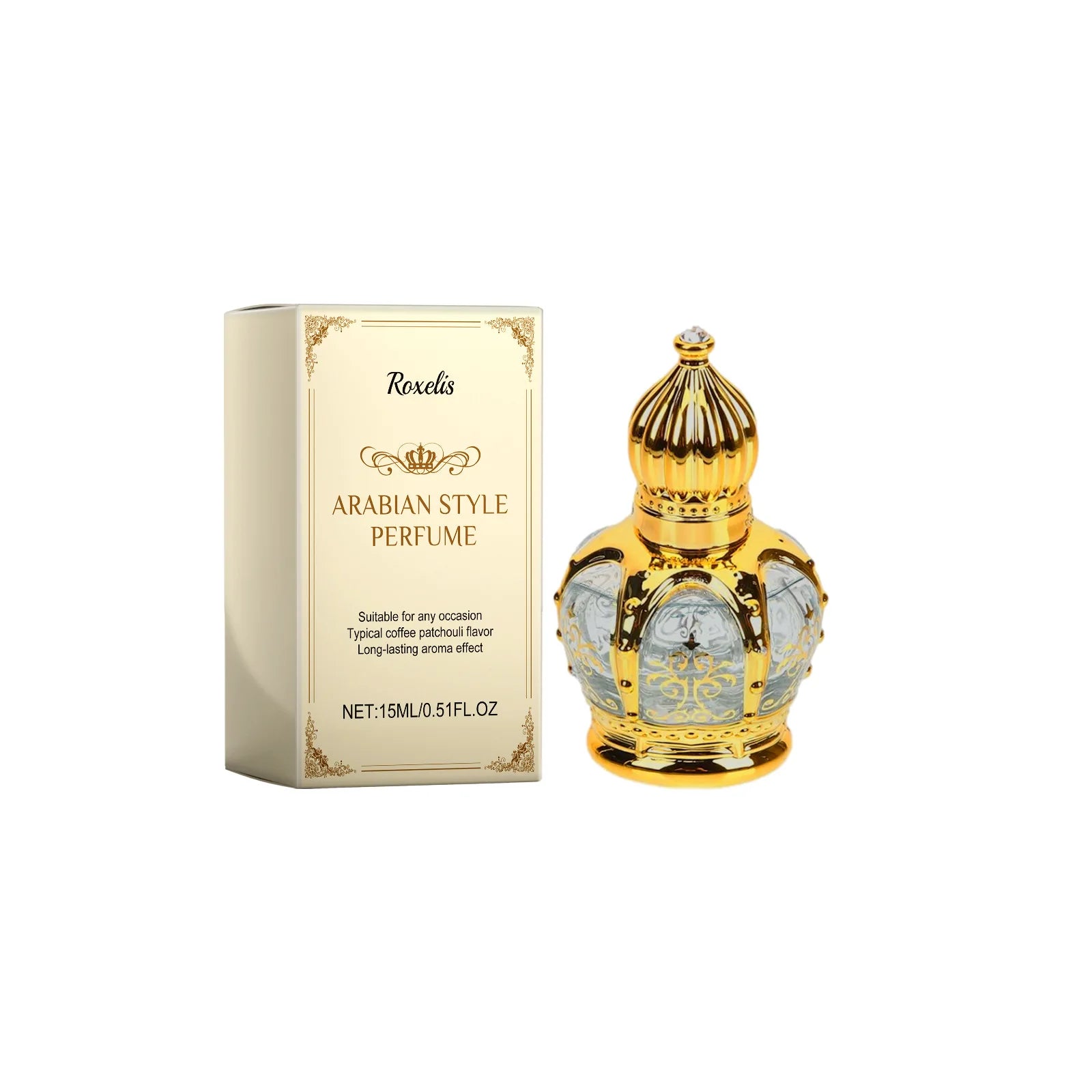 Roxelis Coffee Perfume – 15ml Arabian Scent