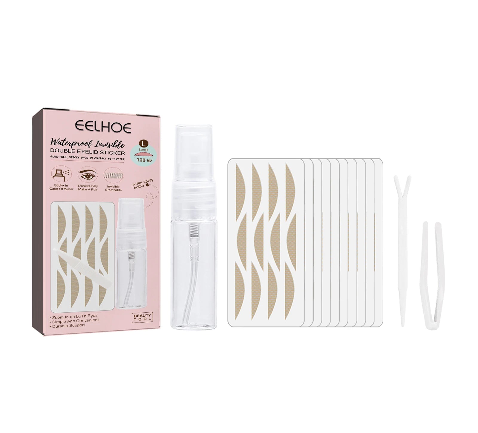 Glue-Free Invisible Eyelid Lift Stickers