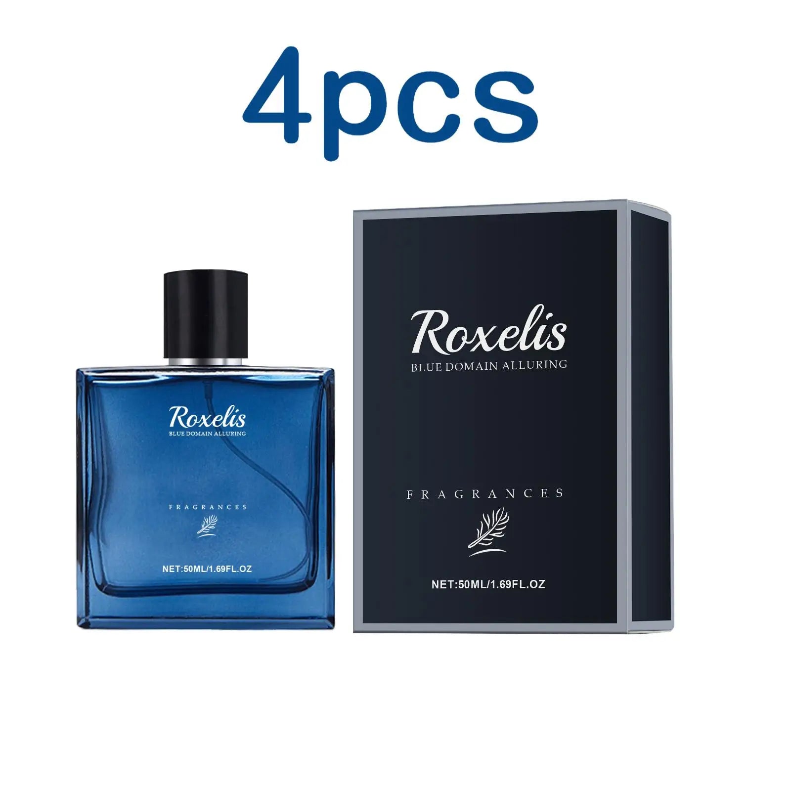 Roxelis 50ml Blue Domain Cologne – Men’s Lasting Scent