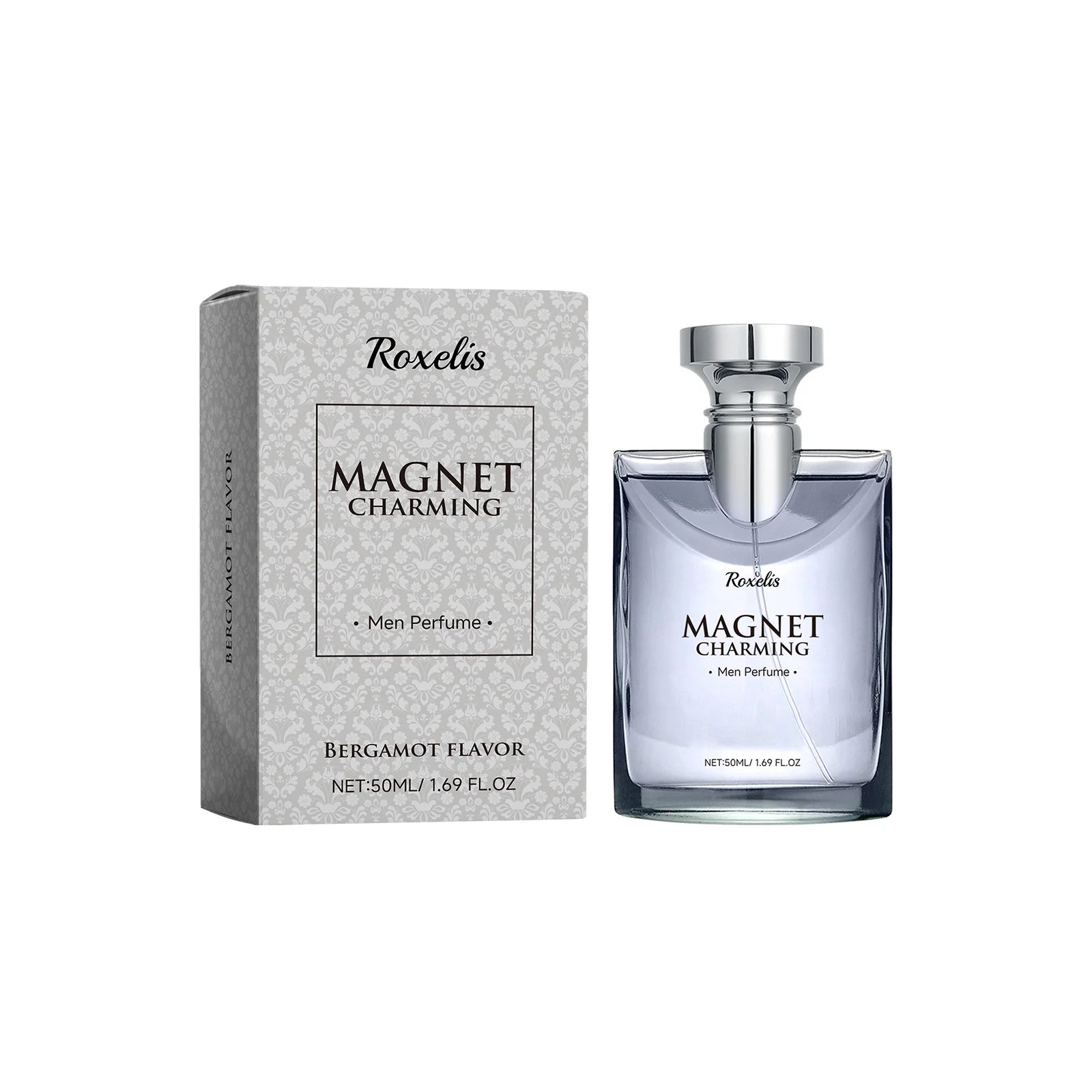 Roxelis 50ml Magnet Glamour Men Perfume – Tea & Bergamot