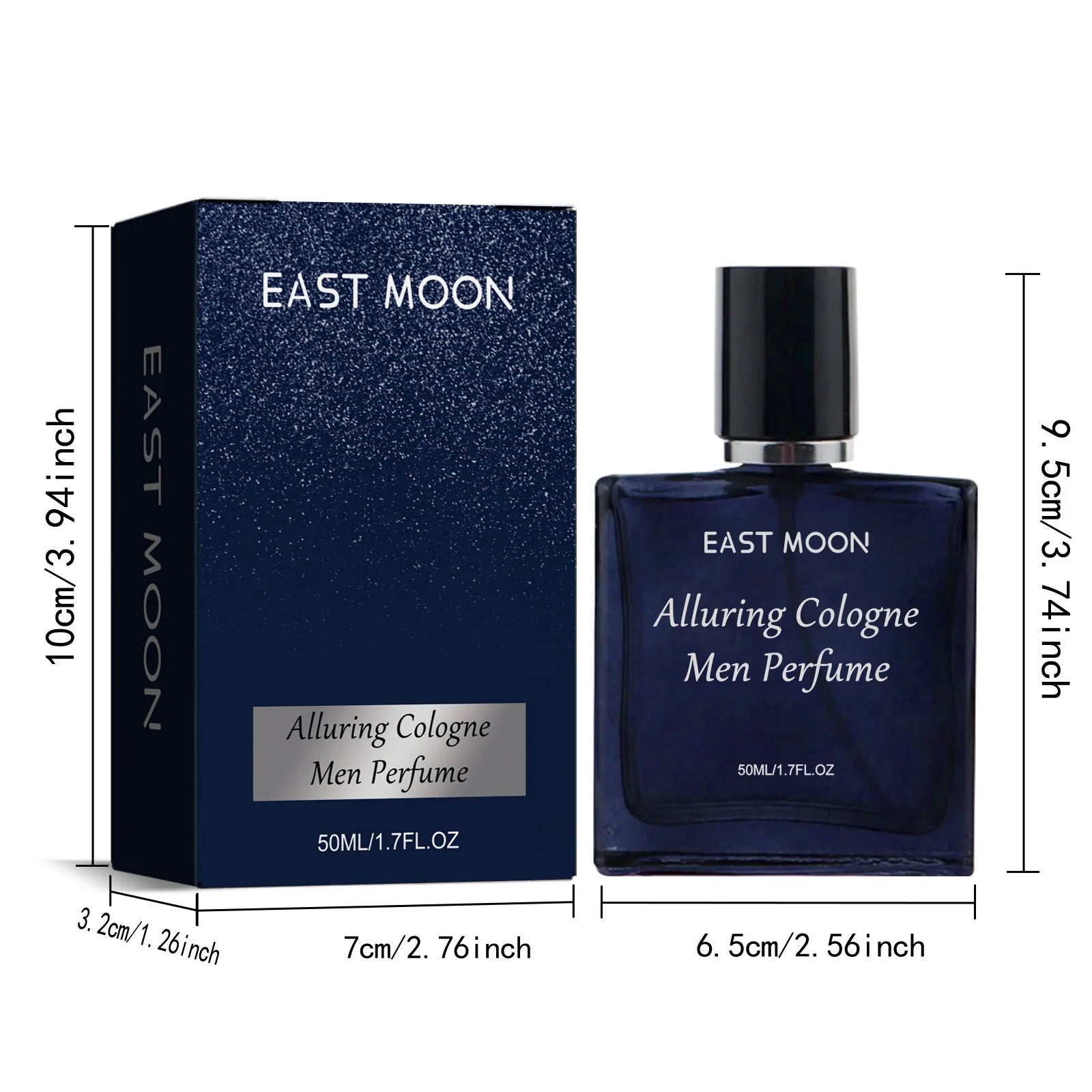 East Moon 50ml Men’s Cologne – Lasting Charming Scent