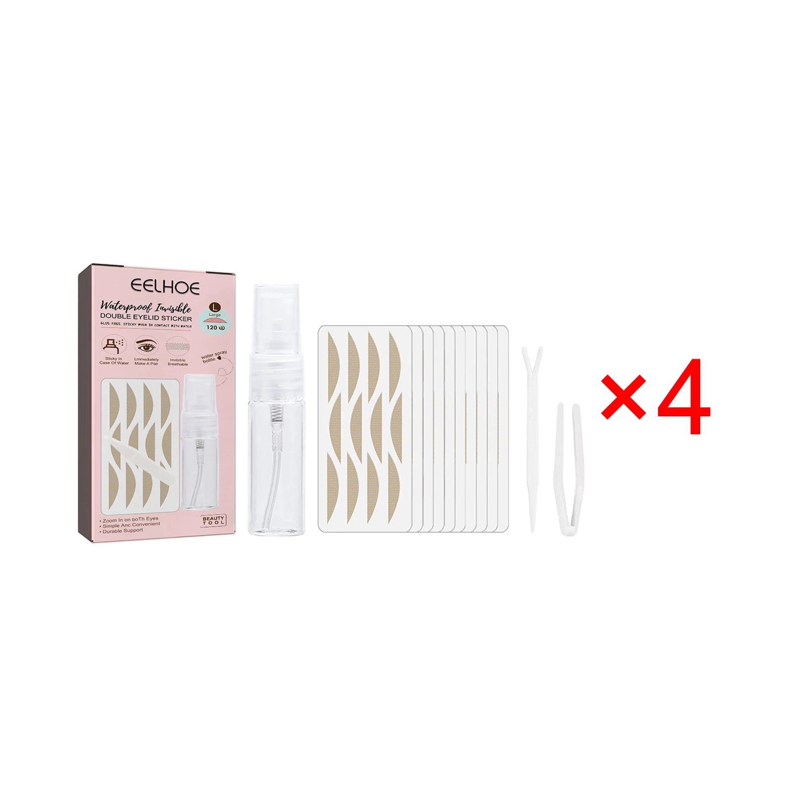 Glue-Free Invisible Eyelid Lift Stickers