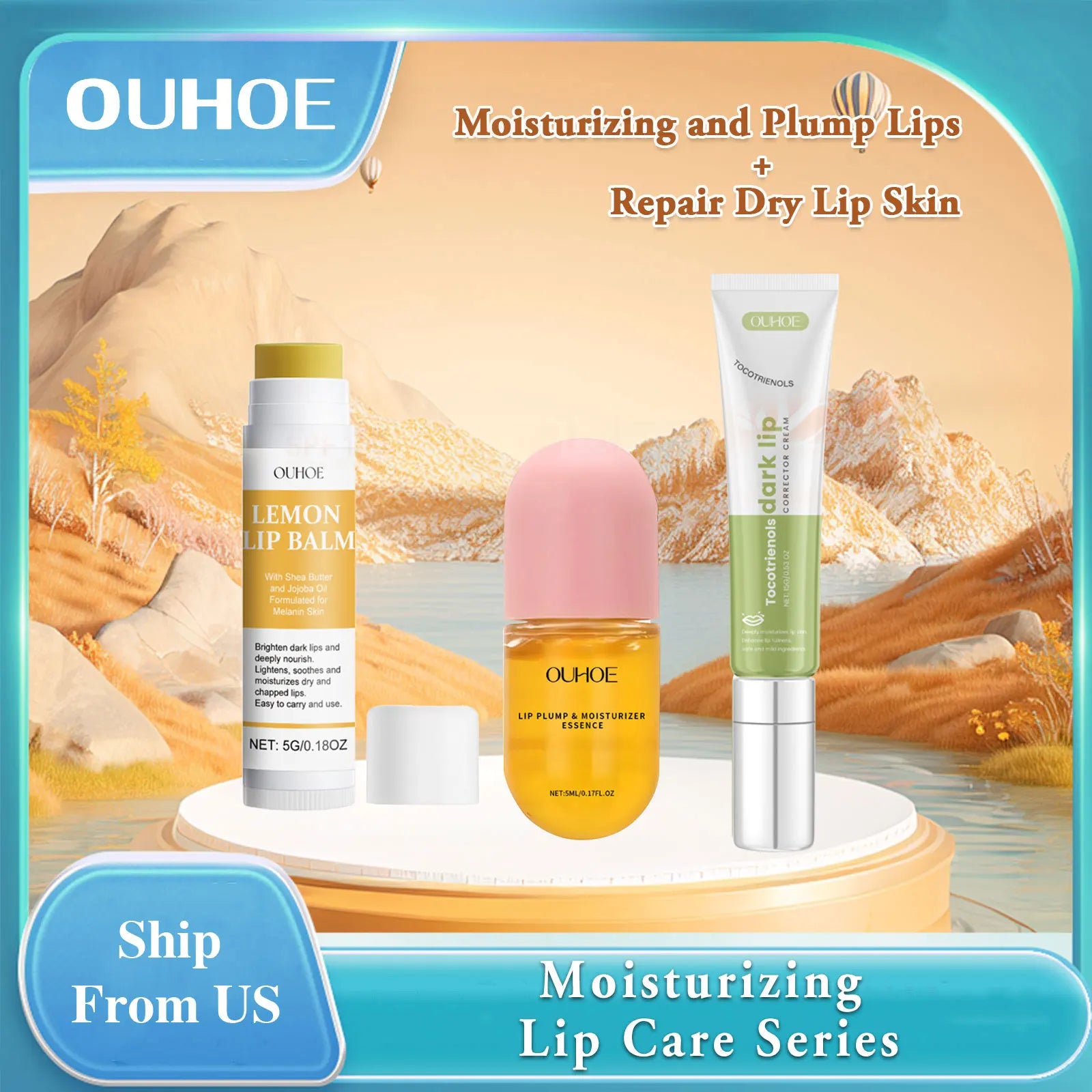 Ouhoe Dark Lip Repair Balm – Pink Lip Oil