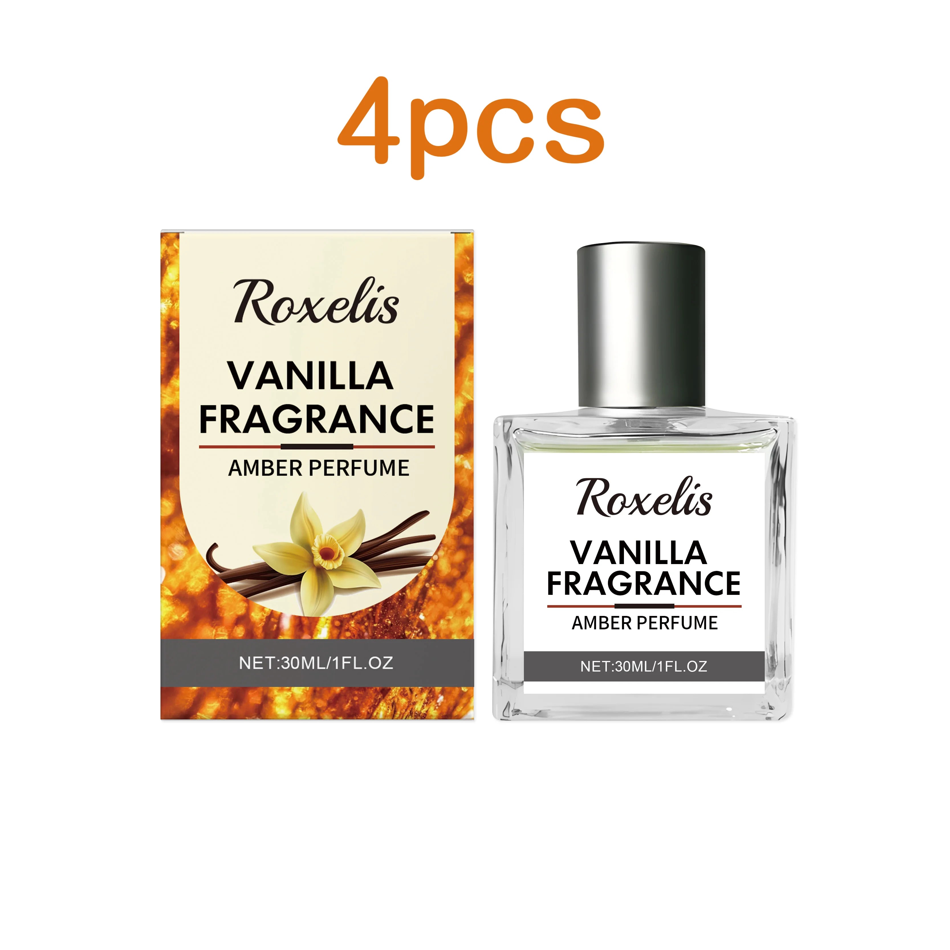 Roxelis 30ml Vanilla Amber Perfume – Fresh Wood Scent