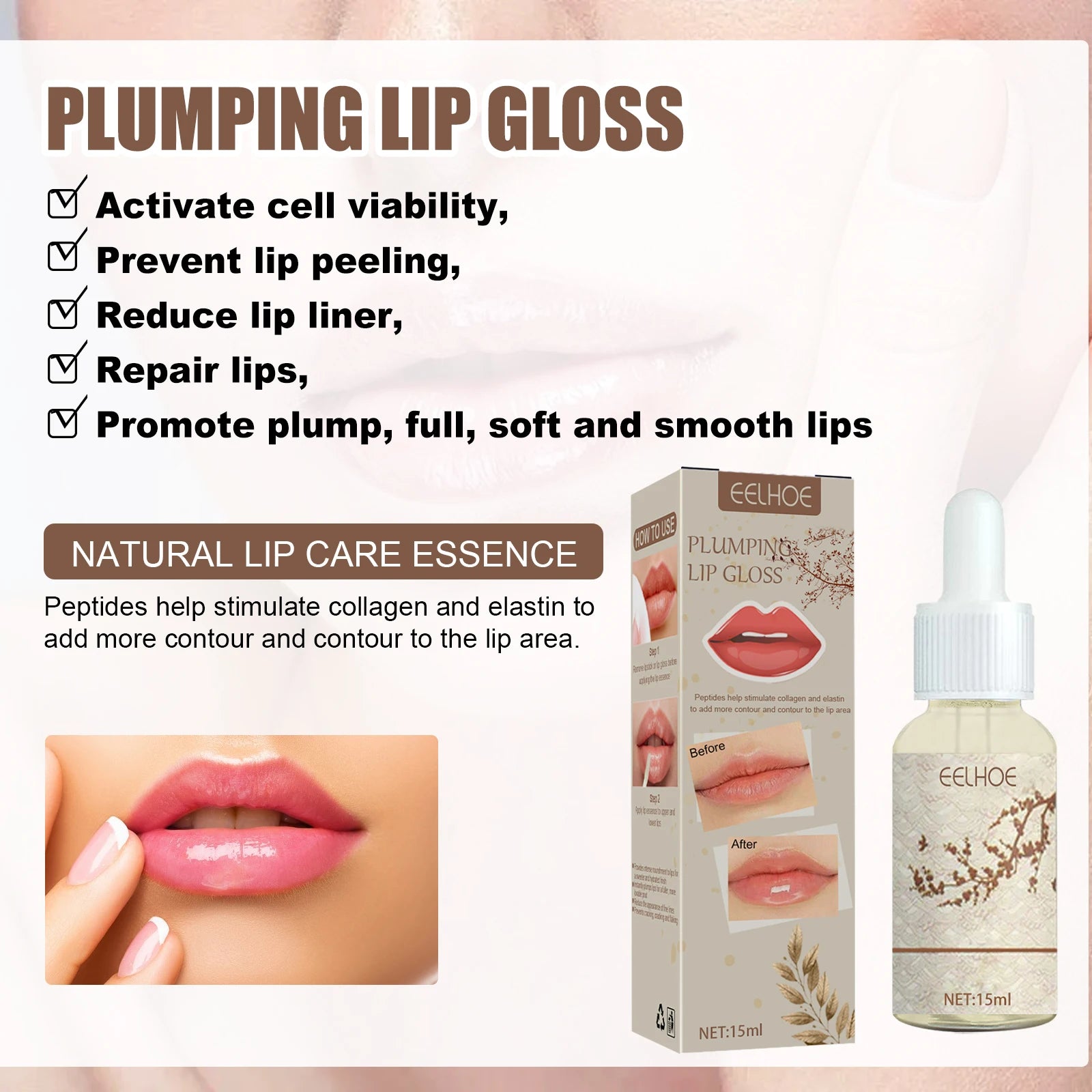 Lip Care Plump Oil – Nourishing Essence