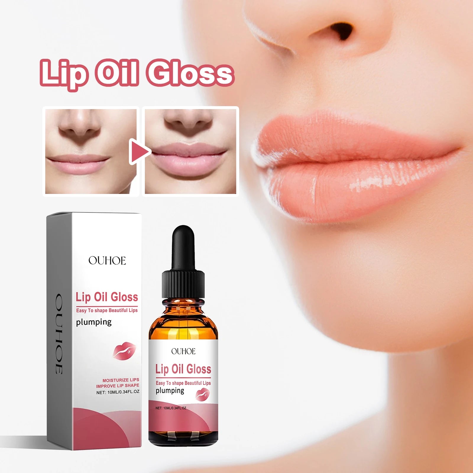 Lip Plumping Essential Oil – Moisturizing Essence