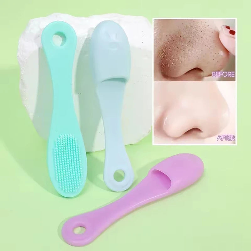 Double-Sided Silicone Nose & Pore Cleaning Brush