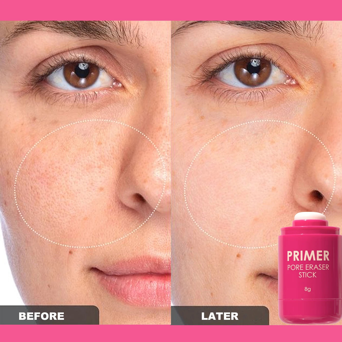 Oil-Control Mattifying Primer Stick – Moisturizing & Pore Minimizer