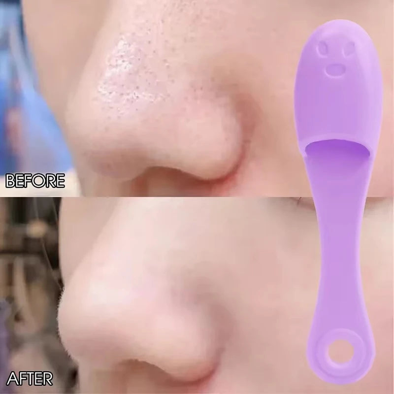 Double-Sided Silicone Nose & Pore Cleaning Brush