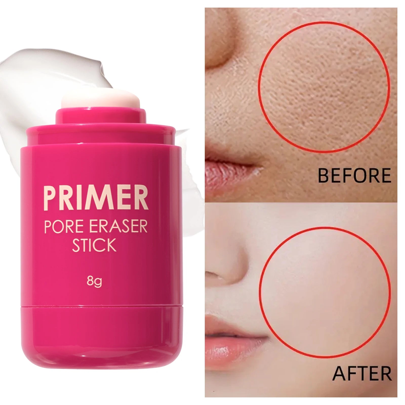 Oil-Control Mattifying Primer Stick – Moisturizing & Pore Minimizer