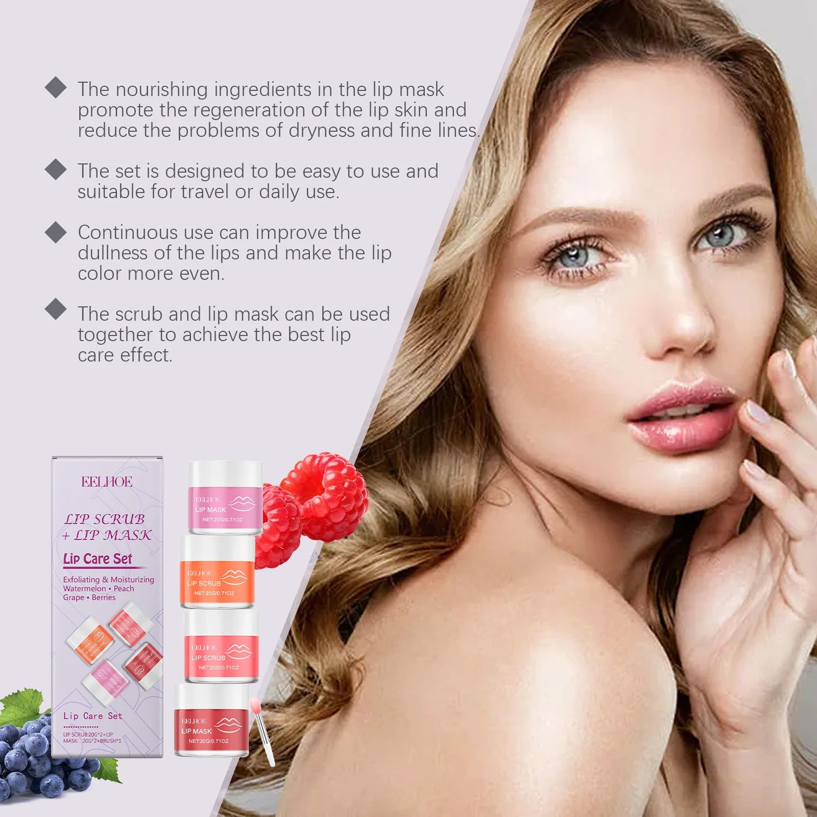 Lip Care Set – Nourishing & Repair Kit