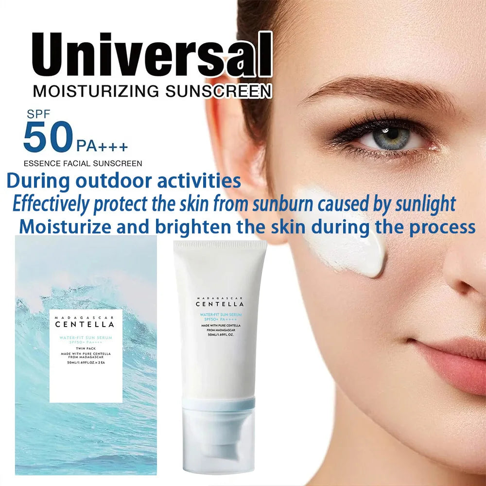 Original 50 Facial Sunscreen with Centella – Korean Whitening & Moisturizing