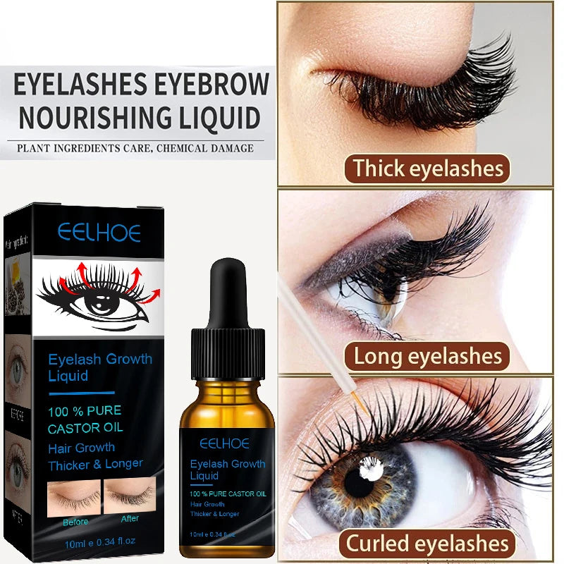 Fast Eyelash & Eyebrow Growth Serum – Natural Thickening