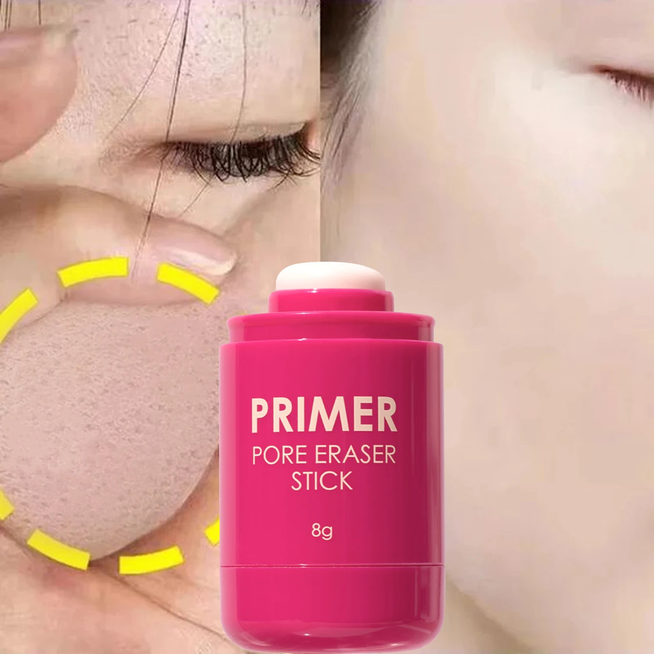 Oil-Control Mattifying Primer Stick – Moisturizing & Pore Minimizer