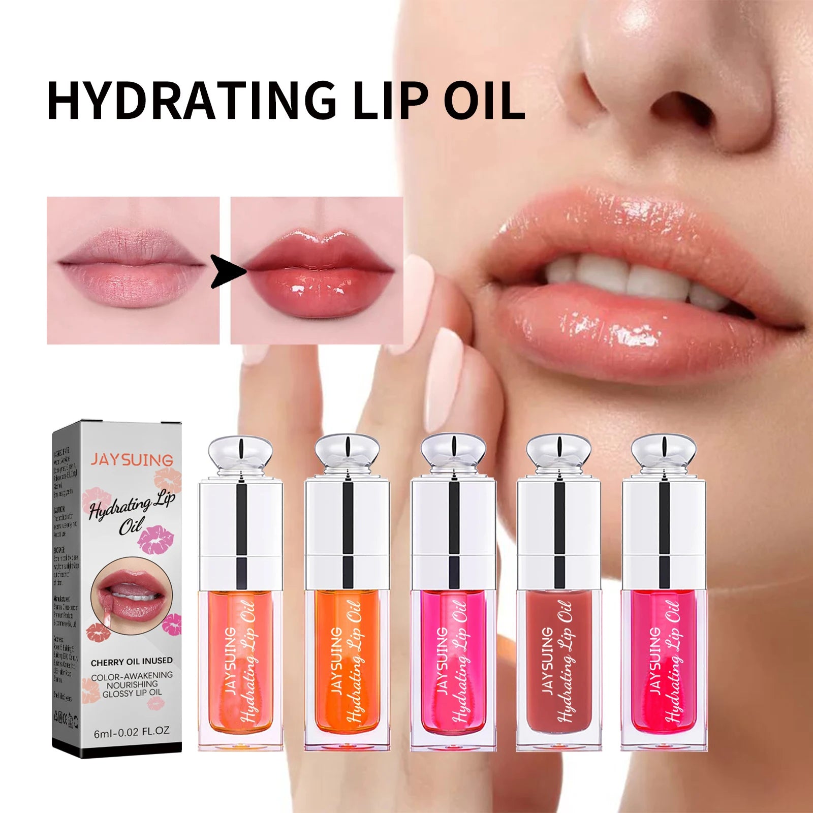 6ml Lip Oil – Deep Moisturizing Glaze